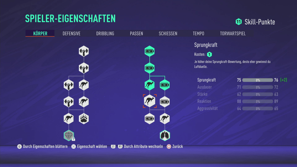 FIFA21 Pro Club Skillbaum