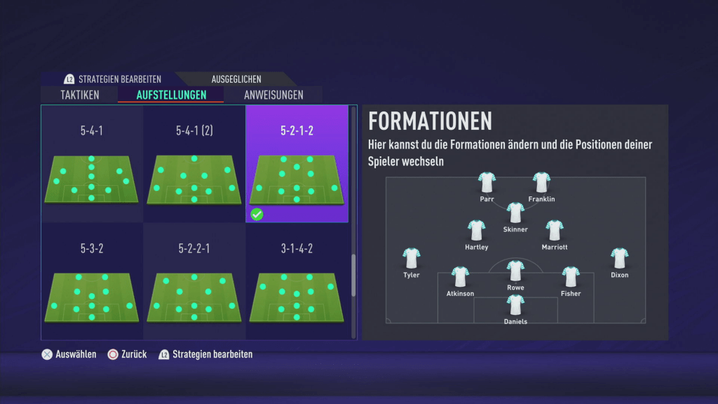 Formation 5-2-1-2