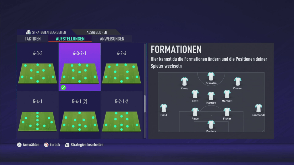 Formation 4-3-2-1