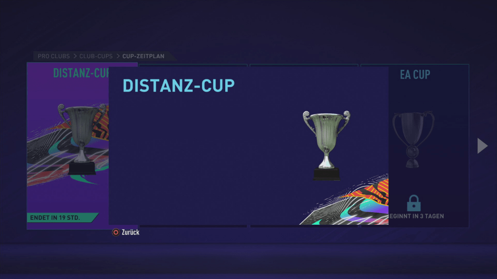 Distanz-Cup