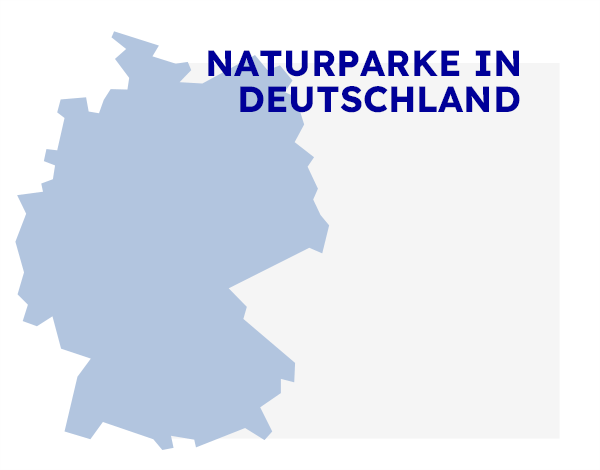 Grafik Naturparke in Deutschland