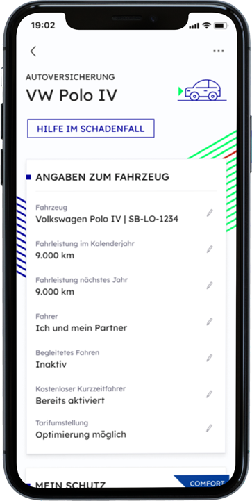 Alles Relevante zu Deinen Verträgen