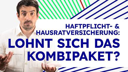 Erklärvideo zum Thema Hausratversicherung Hausrat- und Haftpflichtversicherung Kombi? (Vorschaubild)