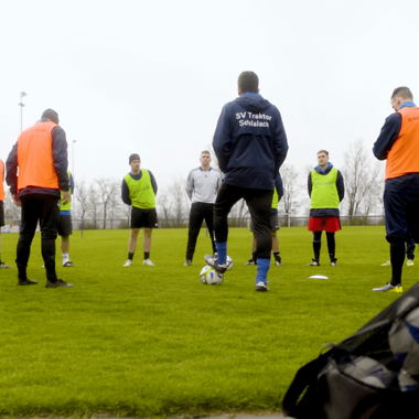 Training in Schlalach: Nach dem Spiel ist vor dem Spiel