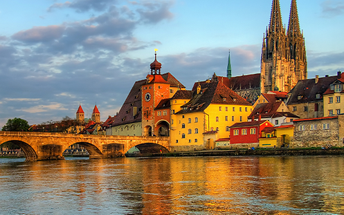 Blick auf Regensburg