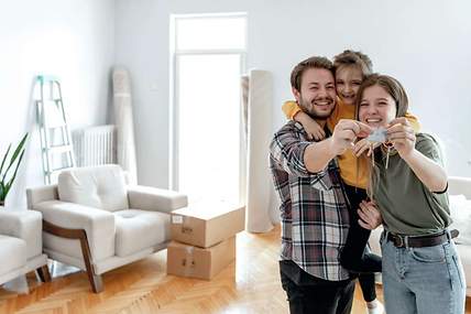 Endlich in den eigenen vier Wänden tanzen - Baufinanzierung