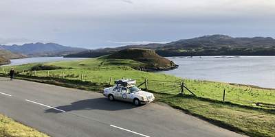 Mit dem Taxi bis zum Nordkap