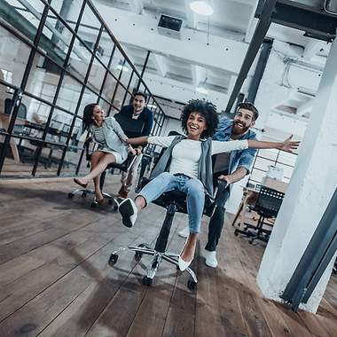 Menschen im Büro